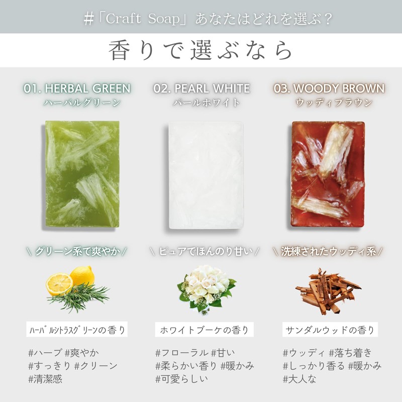 Mamgudero Craft Soap for Face and Body, Solid Soap, Sodium