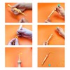 6PC Long Needle Threaders for Punch Needles Embroidery Floss Cross