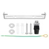 TOP-VIGOR 1Set Light Fixture Ceiling Bracket, 120mm Ceiling Light Plate