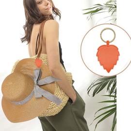 ORESDD Magnetic Hat Clip for Travel Bag, Magnetic Hat Holder for Handbag, Multifunctional Women's Travel Accessory Hat Clip for Traveling Bags, Backpacks, Luggage, Purse, Totes and More. (Orange)