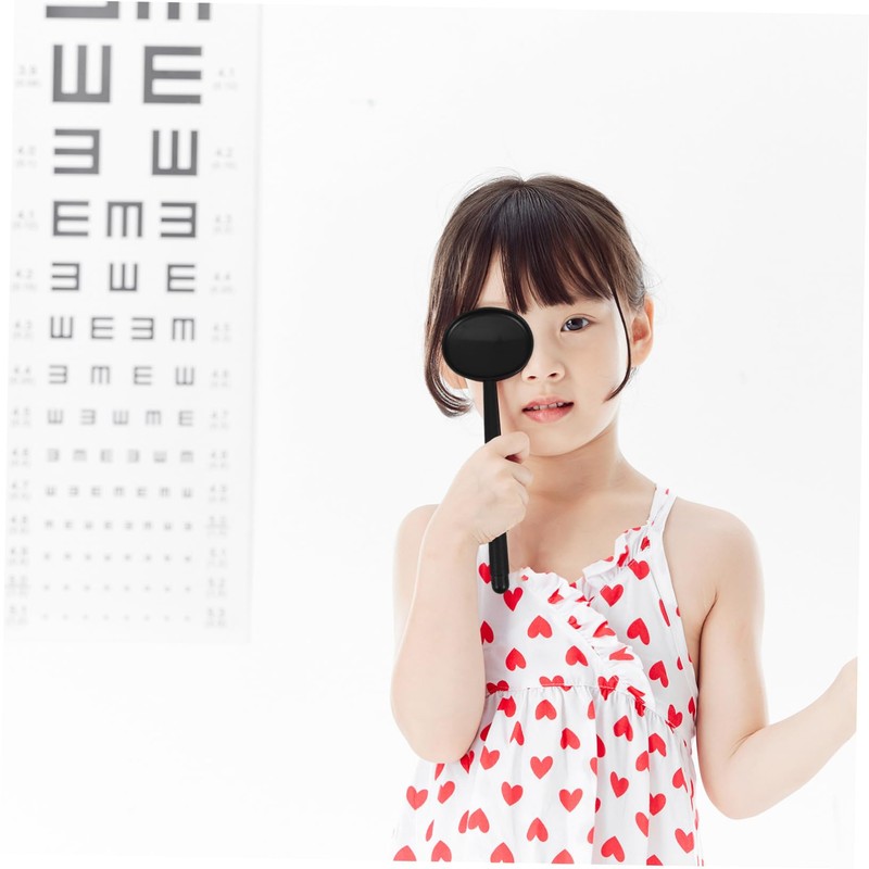 KOMBIUDA Test Eye Occluder 6pcs Handheld Eye Shield Portable Optometry