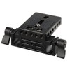 CAMVATE Camera Baseplate with 15mm Railblock fr DSLR Rig 15mm