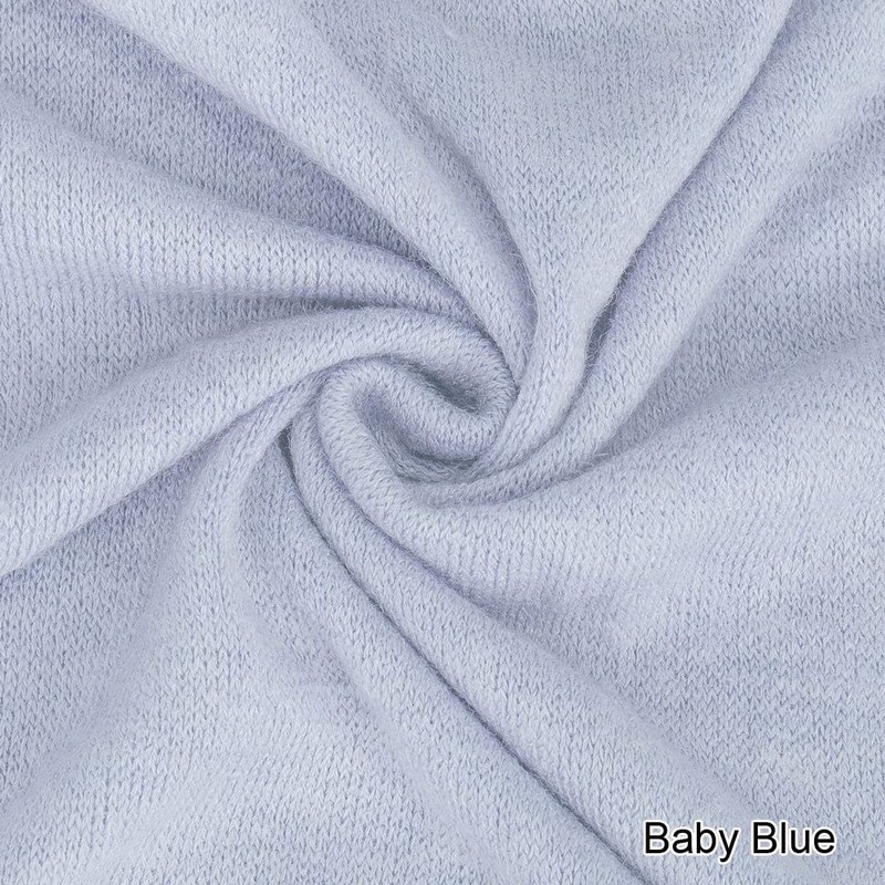 Neotrims Soft Jersey, Knit Purl Brushed Fabric, 26 Colors Baby