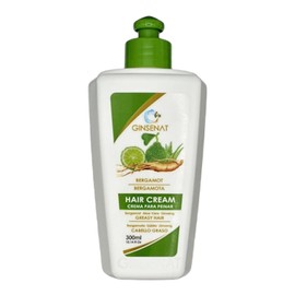 GINSENAT Crema Para Peinar Bergamota 300ml Bergamota, sabila, ginseng