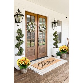 Coferset Artificial Sunflower Bouquets, 8 Bunches Silk Sunflowers Faux Flowers,Sunflower Decor for Baby Shower Wedding Bridal Bouquet Party Home Porch Nursery Fall Baskets Christmas Decor