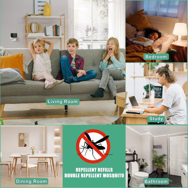 Simashts Mosquito Repellent, Mosquito Repeller Indoor Plug in Use for