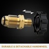 Onlyfire 5041 Soft Nose POL Propane Gas Fitting Adapter with