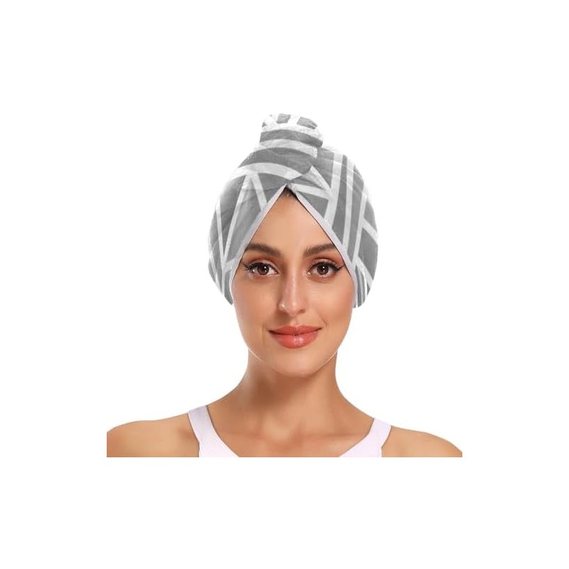 Toalla de microfibra para el cabello con botón para todos