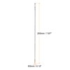 HARFINGTON 8 Inch Upholstery Needles Large Eye Stitching Needles Stainless