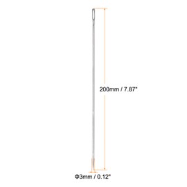 HARFINGTON 8 Inch Upholstery Needles Large Eye Stitching Needles Stainless Steel Straight Hand Sewing Needles for Home Hand Sewing Leather Tapestry Embroidery Tufting Webbing Carpet