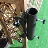 VANROUG Heavy Duty Parasol Holder Patio Umbrella Stand Mount Umbrella