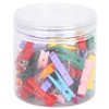 100pcs Push Pins Clips Small Mini Colorful Picture Photo Clips