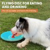 LaRoo Dog Flying Disc,Flying Plate 24cm Bite Resistant Floating Interactive