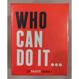 dss games Who Can Do It - A Party Game - Brand New Sealed - DSS Games