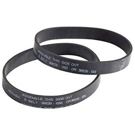 Hoover T-Series Flat Stretch Vacuum Belt, Pack of 2, Black, AH20080, Belt Replacement for Use in Hoover Vacuum Cleaner Models