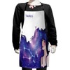 Ambesonne Celestial Apron, Taurus Zodiac with Constellation on Woman's Hair