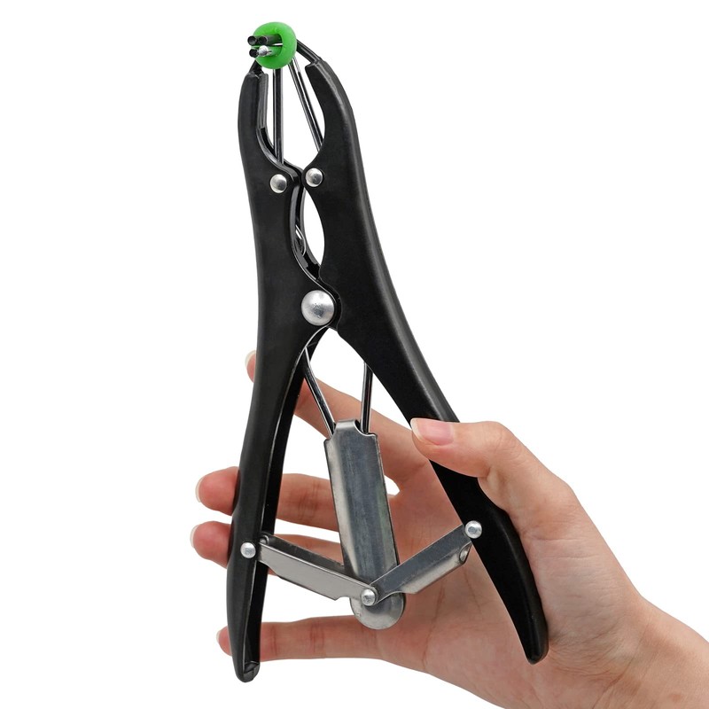 MUYIRTED Pig Castration Pliers Clamp Elastrator Castration Band (1 Animal