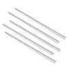 sourcing map Aluminum Solid Round Rod Lathe Bar 15mm x