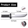 Hoappa 12.5" PU Foam Dagger Costume Weapon Props, Fake Japanese