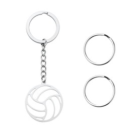 Volleyball Key Chain Keychain for Women Men Birthday Christmas Gifts for Volleyball Players Gifts for Sports Lovers Key Chain Coach Appreciation Gift for Team Players