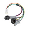 HEROFFIX 1 Pcs Car Rear Tail Light Bulb Socket Harness
