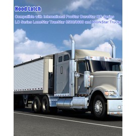 Pair Hood Latch Fit for International Prostar Semi Truck Hood Latch Replace 3544924C1