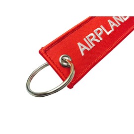 Airplane Keys Embroidered Keychain | Luggage Tag | aviamart®
