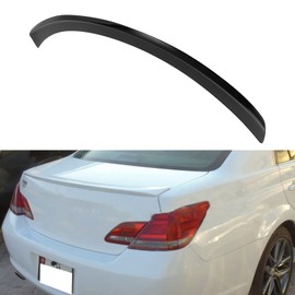cciyu Rear Trunk Lip Spoiler Wing Fits for 2013-2018 For Toyota Avalon Racing Trunk Spoiler(ABS Glossy Black)