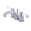 Kingston Brass KB8951DPL Paris Mini-Widespread Bathroom Faucet, Polished Chrome