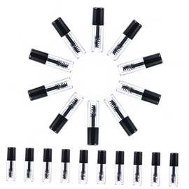 IWOWHERO 20Pcs Refillable Mascara Bottles with Leak Design for Eyelash Cream Eyelash Tubes for Travel and Daily Use for DIY Cosmetics