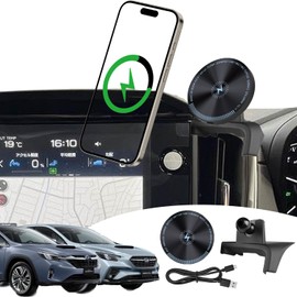 Wincar Subaru Levorg Layback Smartphone Holder, Compatible with MagSafe, Rapid Charging, Magnet, Revogue vn5 Accessory
