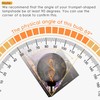 Unique Stained Glass Light Bulbs, Low Lumen Eye-Caring Soft Dim