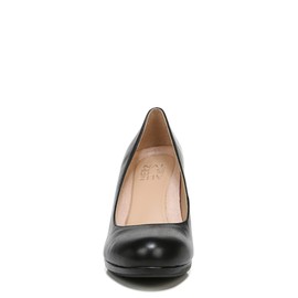 Naturalizer Womens Michelle Pump Black Leather 10 M