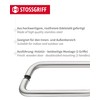Gedotec Stainless Steel Bumper Handle for Wooden Doors I Front