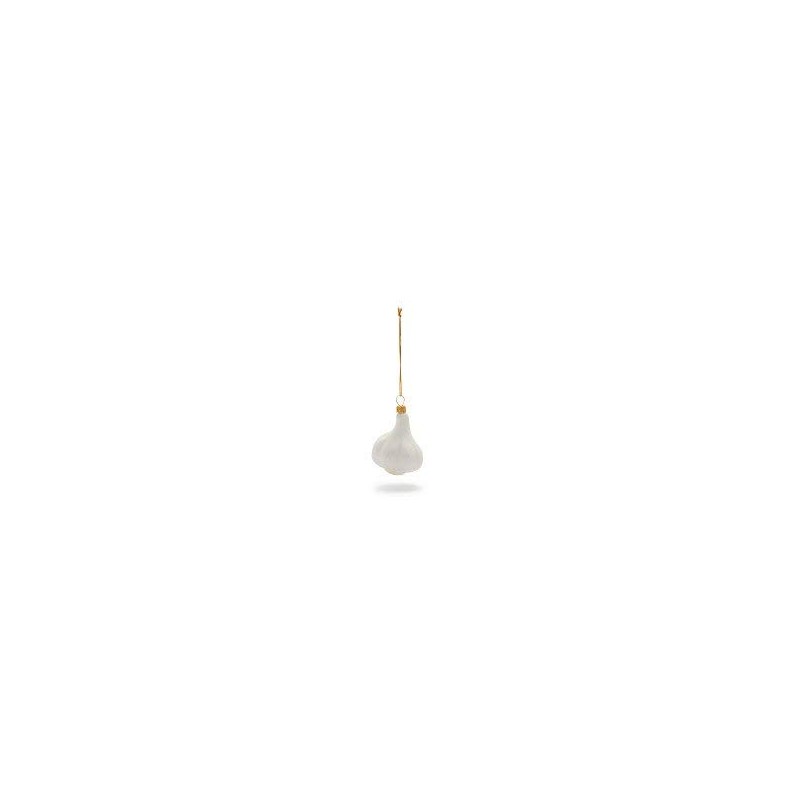 Sur La Table Garlic Glass Ornament