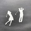 DCentral® Golfers - Man & Woman Flexible Safety Screen Magnets: