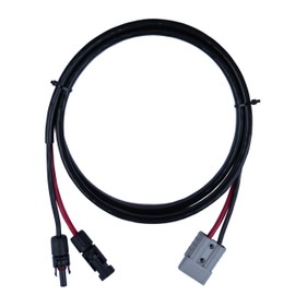 Custom Cable Solar Connector to Anderson Plug. Customised Length, Wire Gauge. (6mm^2 Wire, 2m)