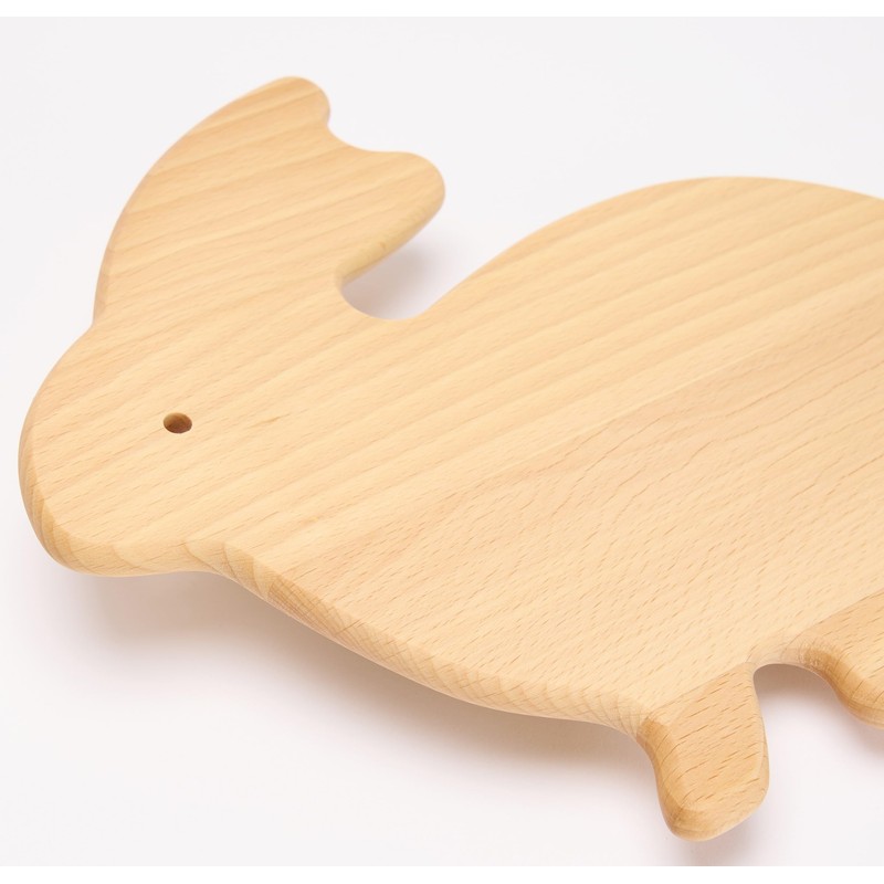 EVERYJOY Serving Board Made of Beech Wood Chopping Board Breakfast