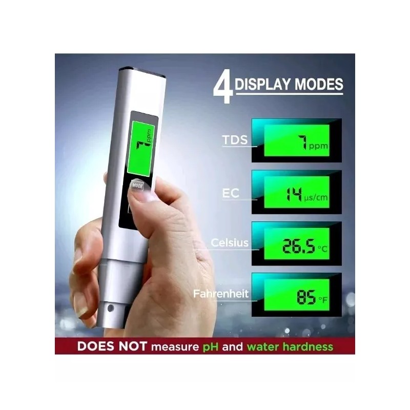 Digital 2024 All-New 4 in 1 Tds Meter Digital Water