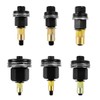 Set of 6 Rivet Nuts Rivets Set, Interchangeable Nut Parts,