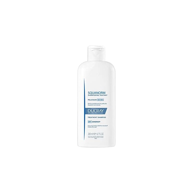 Ducray Squanorm, Shampoo Anticaspa, Caspa Seca, 200ml
