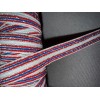Unbranded 10 yards red white blue metallic stripes 4th july