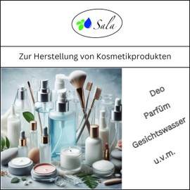 Sala Cosmetic Base Water Fragrance-Free 96% Alcohol 2 x 250 ml HDPE (500 ml)