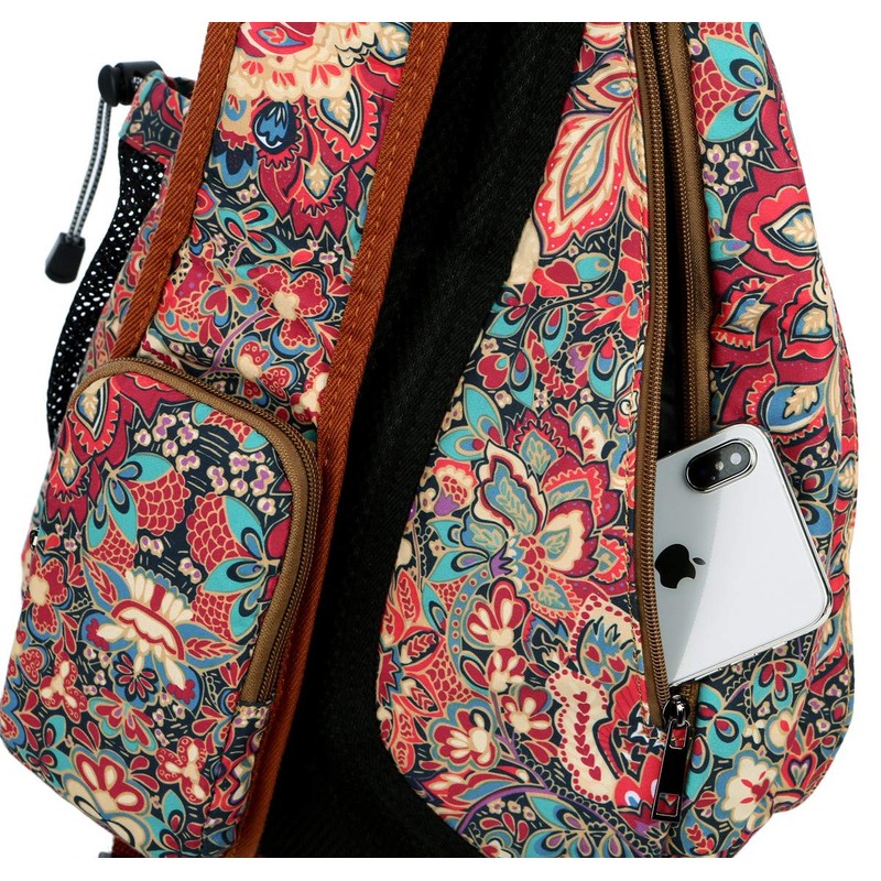 Baosha Sling Backpack Bag Shoulder Chest Bag Travel Hiking Daypack
