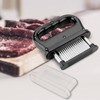 HAOHIZE Meat Tenderiser, 48 Sharp Stainless Steel Needle Blades, Heavy