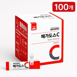 Goryeo Eundan Korea Eundan Megadose C Vitamin C 2000mg 100 packets / 고려은단 메가도스C 비타민C 2000mg 100포 X 1개 화목드림