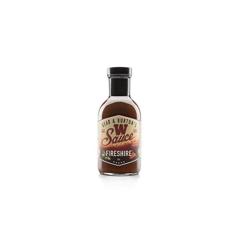 Bear & Burton's W Sauce, Fireshire - Pack of 1