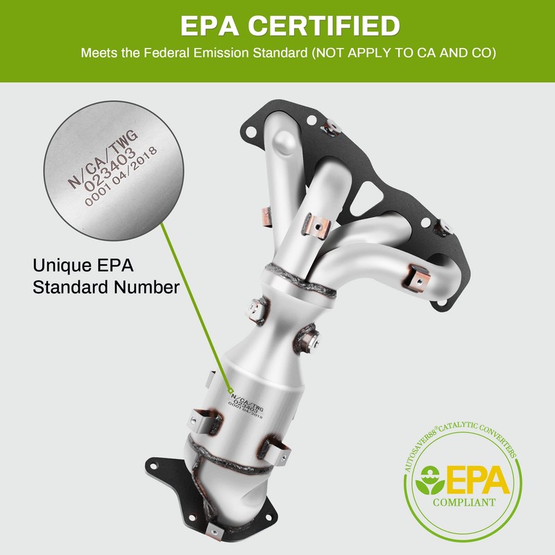 AUTOSAVER88 Catalytic Converter Compatible with 2002-2006 Altima/Sentra 2.5L Direct-Fit Exhaust