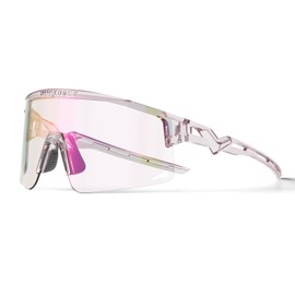 ROCKBROS Photochromatic Anti-fog Cycling Glasses Polarised Cycling Glasses Outdoor Road Bike Sports Glasses for Men and Women