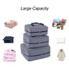 Waterproof Thick Large Storage Bag 600D Oxford Organizer Travel Luggage